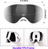 Supertrip Anti-Fog Snow Ski Goggles, 100% UV Protection for Snowboarding