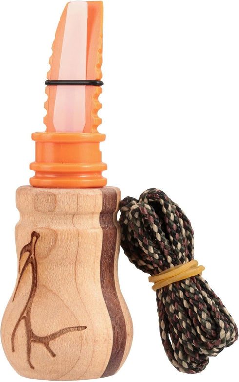 Hunters Specialties Boss Cow Call - Open-Reed Elk Call for High-Pitched Mature Cow Moos (Lanyard Included)