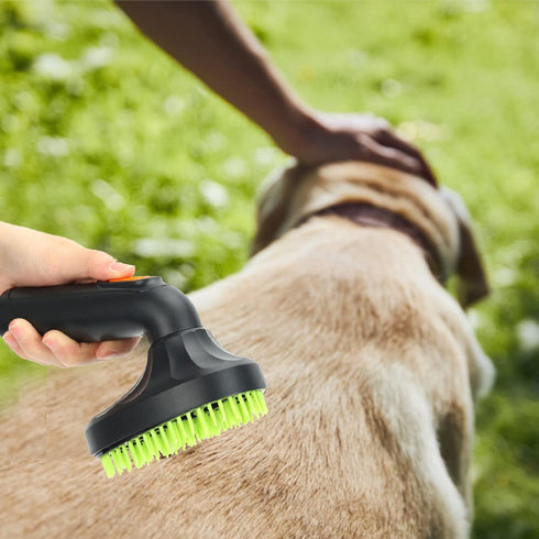 Pet Brush, Soft Grooming Brush for Dogs and Cats, Gently Removes Tangled Hair, Household Deshedding Tool for Vacuum