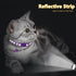 Taglory Reflective Cat Collar Breakaway with Bells, 2 Pack Adjustable 7.5-12.5 Inch, Purple for Girl Boy Pet