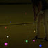 Aislor Colorful Shining Golf Balls Steady Light Flash Evening Play Solid Surlyn Shell Premium Bounce Quality Golf Tool