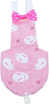 QBLEEV Bird Diaper Cockatiel Clothes Flight Suite, Reusable Parrot Nappy with Waterproof Inner Layer, Cute Pigeon Pants