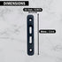 Gotical-2 Slot MLOK to Keymod Adapter - 3” Long & 0.5” Wide Converts
