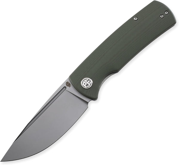 Petrified fish PFP01 k110 steel folding knife G10 handle Front flipper outdoor