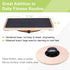 StrongTek Professional Wooden Balance Board - Rocker Board for Under Desk, Core Strength and Stability