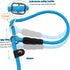 BTINESFUL Anti-Choke Slip Lead Dog Leash - 10FT / 15FT / 20FT Reflective Rope for Small Medium Dogs, Blue