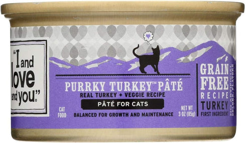 I&Love&You Cat Food, Porky Try Pa, 3 oz