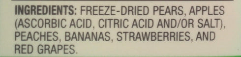 2 oz, Karens Naturals Freeze Dried Mixed Fruit Snack, No Sugar Added, Healthy Fruit Snack, Non-GMO, Vegan, Gluten Free