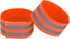 X AUTOHAUX 8pcs High Visibility Reflective Bands for Arm Night Cycling Riding Reflector Tape Straps Bracelet