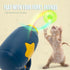 1 5 Flying Cat Toys, Interactive Cat Fetch Toy with Light Up Spinning Tops, and Flying Propellers, Flying dis Toy