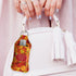 Custom Fall Leaves Hand Sanitizer & Keychain Holder - Large