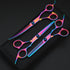 7 in 1 Dog Grooming Scissors Set, Stainless Steel Straight & Thinning & Curved Shears for Dogs and Cats