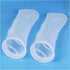 ZCONIEY Large Aquarium Filter Bags, 7" Opening x 17" Long Nylon Filter Socks, 75 Micron Felt Filtration, 2 Pack