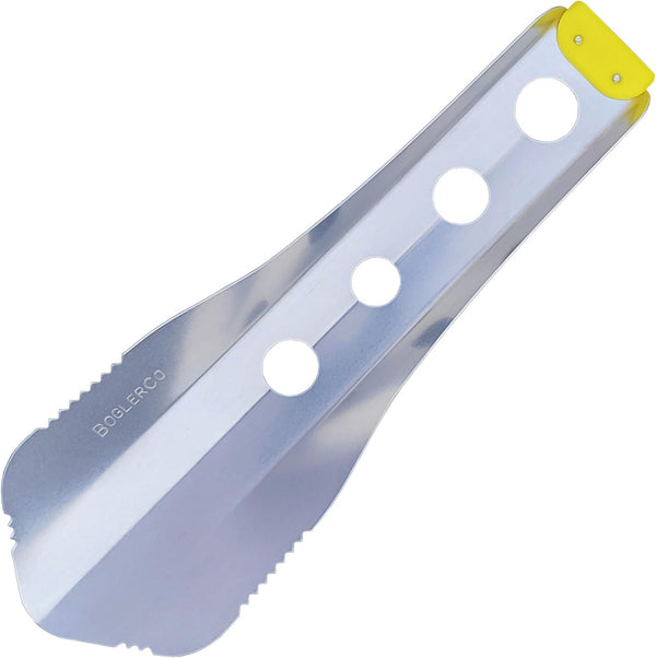 Ultralight Backpacking Trowel, 0.48 oz (13.5g), Yellow Lightweight Tool for Camping and Outdoor Activities