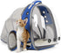 Expandable Cat Backpack Carrier - Space Capsule Bubble Window Pet Carrier for Cats and Small Puppies Up to 12 Lbs