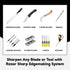 Razor Sharp Edgemaking System Pack Accessories Including Conditioning Wax, Jewelers Rouge and Silicon Carbide Grit |