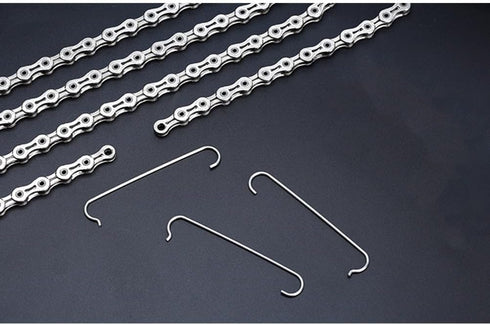 Wakauto 2pcs Chain Hook, Stainless Steel Bike Repair Tool for Bicycle