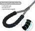 5FT Heavy Duty Dog Leash with Padded Handle, Reflective Thread Mountain Climbing Rope Leash for Small Medium Large Dogs
