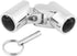 SHENGHUISS 2 Pack 7/8 Inch (22MM) Stainless Steel 316 Folding Swivel Coupling Tube Pipe Connector Fitting for Boat Hand