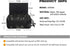 KRYDEX Tactical Fanny Pack with Hook and Loop Panel, Sub Abdominal Carrying Kit Bag for Tactical Vest Chest Rig