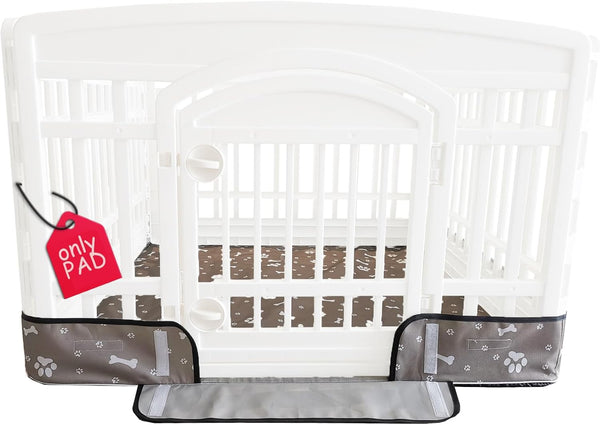 Dog Playpen Bottom Pad Fits for 35 Inch 4 Panels Exercise Pet