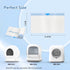 60 Count MW-SC02/MW-SC01/MW-LR01,Thick Drawstring Cat Litter Bags Compatible with MeoWant Automatic & Self Cleaning Cat