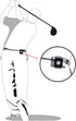 The Original Mag Landing Pad Golf Belt Clip, Golf Accessory Ver.2 for Magnetic Rangefinders, Magnetic Golf Towels,