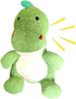 Nuytghr 8.66x12.99x14.57 inches, Squeaky Toys for Dogs, Tough Chewing Supplies for Puppies, Dinosaur Shape Design, Cute