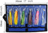 Set of 6 pcs Trolling Lure for Big Game Fishing - 9 inch / 7 inch / 6.5 inch Marlin Tuna Dolphin Shark Lures with Mesh