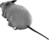 Remote Control Rat Toy, Wireless Electronic Mouse Pet Toy for Cats Dogs, Funny Mice Novelty Gift (Gray)