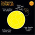Starmark Treat Dispensing Tetraflex Dog Toy, Medium