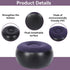 Gsycle 2PCS Inflatable Ottoman, Quick Inflation Portable Lightweight Stool Seat Camping Inflatable Outdoor Stool