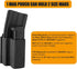 KRYDEX 5.56mm Magazine Pouch + 9mm .45 Pistol Mag Pouch Combo, MOLLE Mag Holders with Quick Release Insert