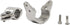 NovelBee 4pcs 316 Stainless Steel Bimini Top Hinge Rail Mount 1"