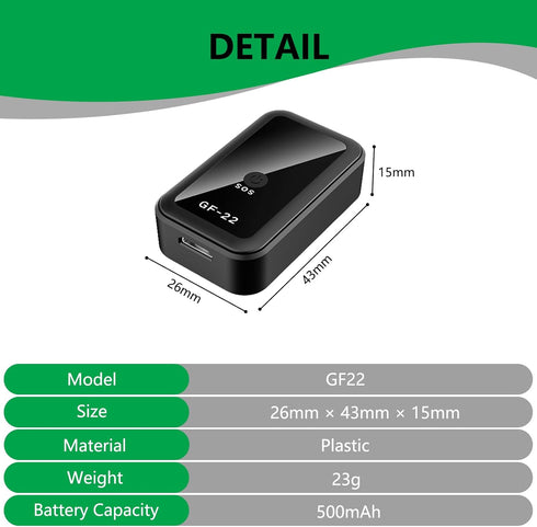 NGXDFL Mini GPS Tracker cat
