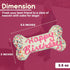 Girl Happy Birthday Dog Bone - Molasses Based Recipe, Human Grade Ingredients, Made in USA