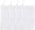 4 Inch Opening Filter Socks by 7.1 Inch Long, 3D Honeycomb Design Filter Bags, Drawstring Aquarium Filter Sock (4 Pack)
