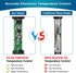 Aquarium Heater Adjustable 25W, Submersible Fish Tank Heater with Electronic Chip Thermostat