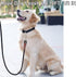 6 FT/8 FT/10 FT Rope Dog Leash, 1/2” Strong Nylon Climbing Leash for Medium and Large Dogs, Black