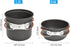 Lixada Camping Cookware Set, Portable Mess Kit Cooking Set for Picnic Hiking Backpacking Travel