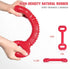Interactive Long Lasting Dog Tug-of-war Toy, 15 Inch Natural Rubber for Medium Large Breed Dogs