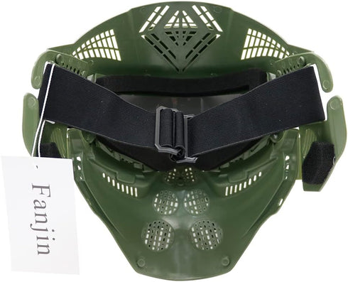 Paintball Mask, Tactical Full Face Gear with Goggles for Outdoor Activities
