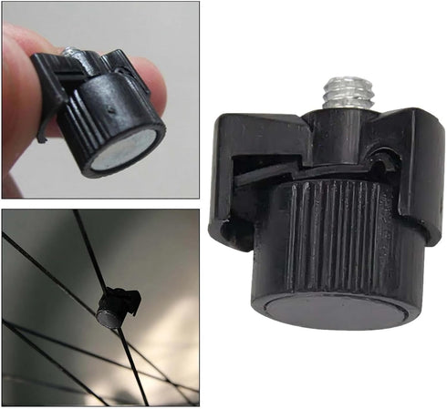 ThtRht 2 Pack Counting Bike Computer Spoke Magnet Universal Speedometer Wheel Mount Strong Magnetic Speed Sensor