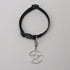 Black Cat Collar with Wiccan Pagan Pentacle, Silver Finish on Safety Breakaway Collar, Adjustable Neck Size