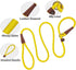 5 FT Slip Lead Dog Leash, Heavy Duty 1/2” Strong Nylon, Solid 7 Colors for Medium and Large Breeds - Yellow