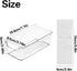 2 Pack Transparent Hermit Crab Water Tanks with Cuttable Climbing Ramp, Ideal Habitat for Crabs