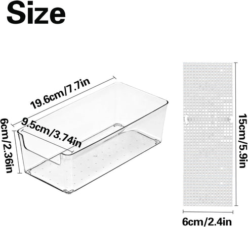 2 Pack Large Transparent Hermit Crab Water Tank with Climbing Ramp for Small to Large Hermit Crab Habitat