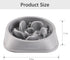 MateeyLife Anti-Choking Slow Feeder Dog Bowls, Non Slip Interactive Dog Feeding Bowls for Small Medium Large Breeds