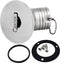SHENGHUISS Boat Deck Fuel/Gas/Water/Waste Fill/Filler Tank Key - Marine 316 Stainless Steel Deck Filler Marine Hardware