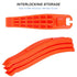 Set of 3 Ultra Strong Bike Tire Levers, Easy Removal Tool for MTB, Road, or Mountain Bicycle Tires